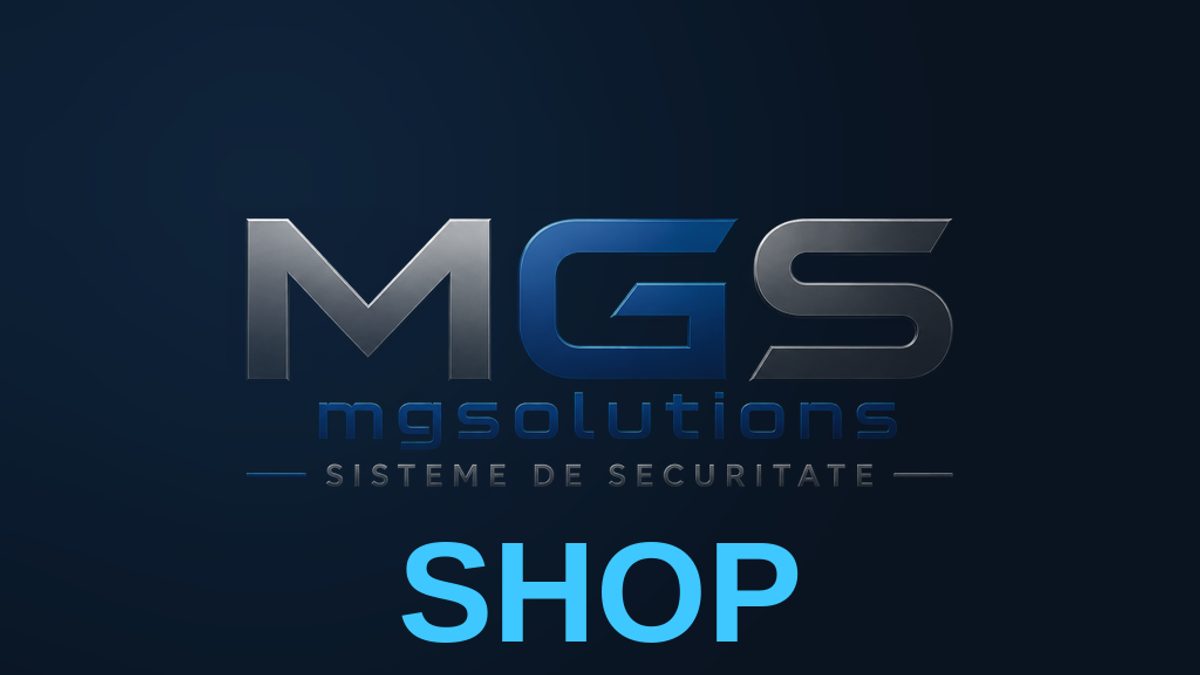 shop.mgsolutions.ro, nou magazin pentru sisteme de securitate