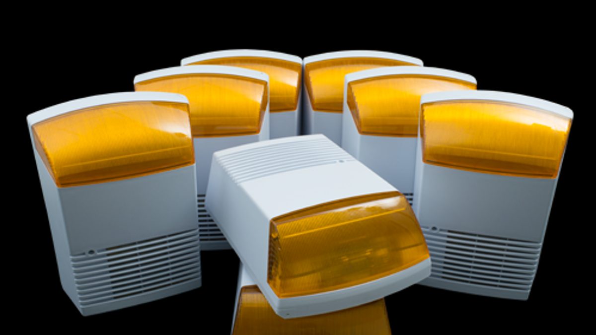 KIT 8 sirene de exterior BS1 BS1X8 - Configurație completă