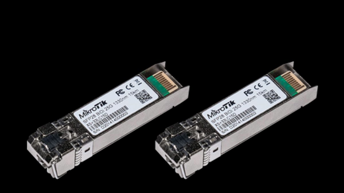 Kit MikroTik SFP28 25G BiDi - Soluție optică de mare viteză
