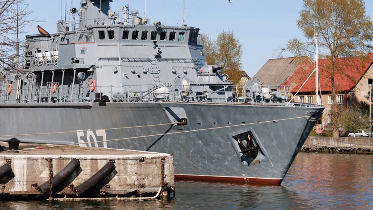 Black Talon, testat în portul militar Constanța